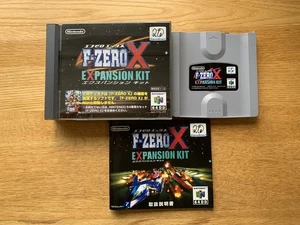 F-Zero X Expansion Pack Nintendo 64 Software 64DD Used Rare Complete - Picture 1 of 23