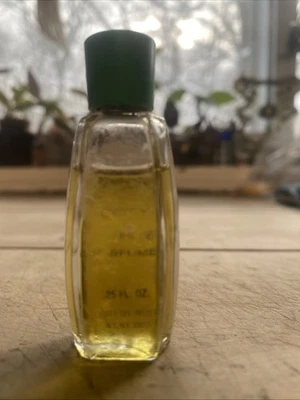Perfume vintage Coty Emeraude Splash .25 Fl. Oz. Foto 1 de 4