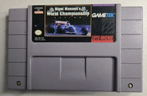 Nigel Mansell's World Championship - Super Nintendo - SNES - Game Only - Picture 1 of 3