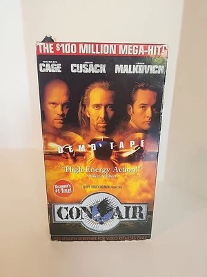 Con Air VHS 1997 - Full Length Screener Promotional Copy Demo Tape RARE - Image 1 of 4