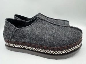 UGG Refelt Tasman Slippers Women's Size 10 Shoes Black Gray Slip On SugarSole - Picture 1 of 8