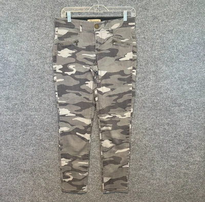 Democracy Pants Womens 6 Camouflage Cargo AB Technology Pockets Stretch Skinny - Image 1 of 4