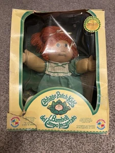 1983 Cabbage Patch Kids Puppe Italienisch I Bamboli del Campo Incantato Neu im Karton - Bild 1 von 7