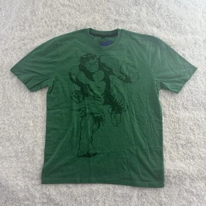 Vintage Y2K Deadstock Marvel Comics Men's T-Shirt Green Hulk - Picture 1 of 11