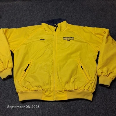 Chaqueta De Colección Faribault Rugby Bokspring Salón de la Fama 04 Amarilla Talla XL Forrada de Vellón Foto 1 de 4