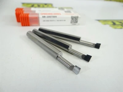 3 NEW! MICRO100 SOLID CARBIDE BORING TOOLS .2160" MIN BORE DIA #BB-200700S - Image 1 of 4