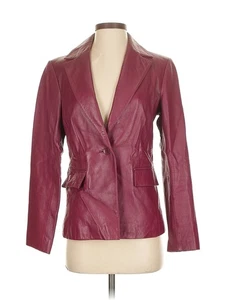 Wilsons Leather Women Red Blazer S - Picture 1 of 4
