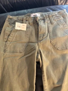 Pantalones de chándal Mayslie verde marca Paige para damas 24 nuevos con etiquetas $208 forma perfecta - Imagen 1 de 4