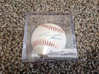 JOSE CANSECO (Oakland Athletics) Signed Official MLB Baseball Not Authenticated  - Image 1 of 3