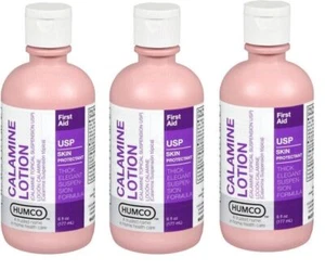 Humco Calamine Lotion Pink Plain 6 Oz X 3 Packs - Picture 1 of 1