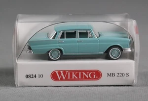 WIKING 082410/0824 10 H0 1:87 MB 220 S - pastelltürkis - NEU 2023! - Imagen 1 de 4