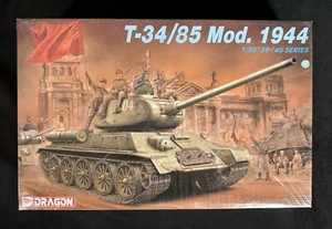DRAGON 1/35 Scale T-34/85 Mod. 1944 Tank, #6066, Factory Sealed - Bild 1 von 5