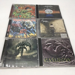 Heavy Metal CD Lot Mastodon Anthrax Mudvayne Iron Maiden Queensryche Sevedust - Picture 1 of 10