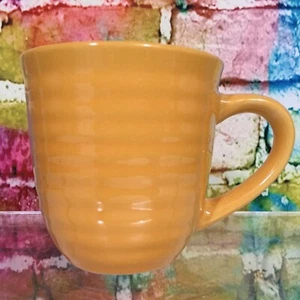 HOME TRENDS Yellow Gold Embossed Rings Coffee Mug Cup Replacement Nice Clean - Picture 1 of 12