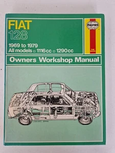 Fiat 128 Haynes Manual 1969 to 1979 Rally CL FH Coupe Berlinetta Panorama Estate - Picture 1 of 21