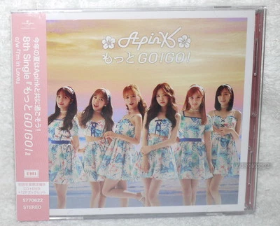 APink Motto GO!GO! 2017 Taiwan Ltd CD+DVD+Card (Japanese Lan.) go Foto 1 de 3