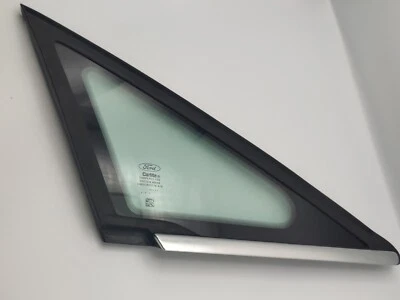 OEM 13-18 Ford C-Max Pilar Delantero Derecho Esquina Ventilación Puerta Vidrio Ventana Cromo Foto 1 de 4