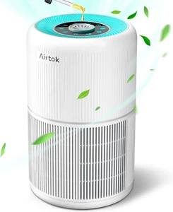 HEPA Air Purifier for Bedroom Home with Fragrance Sponges | 4-In-1 H13 True HEPA - Picture 1 of 15