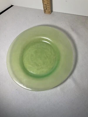 "Placa esmerilada verde vidrio reciclado 9 1/2""" Foto 1 de 3