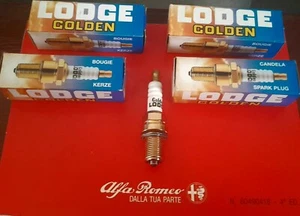 Kit 4 Candele GOLDEN LODGE 25HLD ALFA 75 164 TWIN SPARK 33 145-6 Boxer 🍀 - Imagen 1 de 3