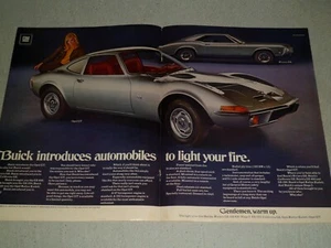 1969 BUICK OPEL GT / RIVIERA GS ARTICLE / AD - Bild 1 von 1