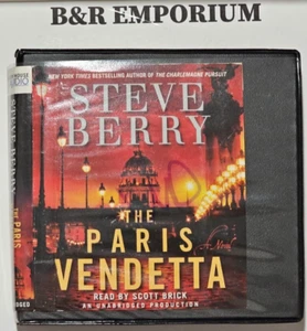 Steve Berry - The Paris Vendetta - (2009 Random House) - gebrauchtes 11-CD Hörbuch - Bild 1 von 9