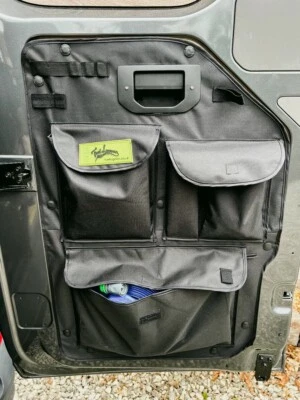 FUEL LAGOON VW Crafter 2017+ Barn door storage organiser camper van set pockets both sides