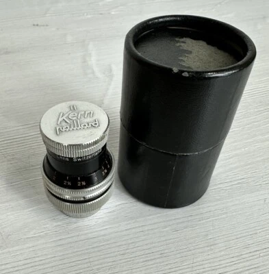 II Kern Paillard Len  For Bolex- YVAR 1:2,5 F=25mm Cine Lens With Caps - Image 1 of 4