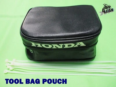 Fit HONDA XR200R 1984-1987 XR250R 1984-1985 BLACK TOOL BAG   **as1740** - Изображение 1 из 4