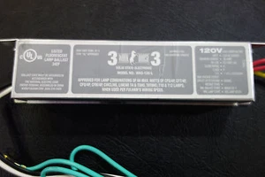 BALLAST WORK HORSE 3-WH3-120-L FULHAM multi applicational ballast-RECTANGULAR - Picture 1 of 2