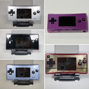 Microconsola Nintendo GameBoy Región de Trabajo Libre Famicom Plateada Púrpura Negro - Imagen 1 de 38