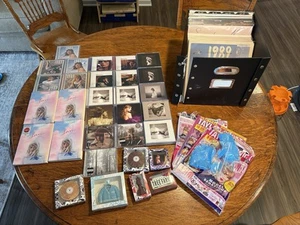 Massive Taylor Swift Collection 25 CDs 16 Vinyl Confetti Magazines New & Used - Imagen 1 de 24