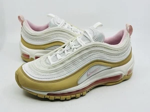 Nike Air Max 97 “Sesame/Pink Foam” - GS Size 4Y - (921522-113) - Picture 1 of 7