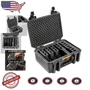 Estuche personalizado con espuma precortada para pistolas | Resistente, resistente a la intemperie, 6,69 libras - Imagen 1 de 11