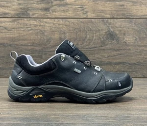 Ahnu Zapatos Mujer 9 Montara II eVent Cuero Negro Senderismo Exterior Impermeables-VER - Imagen 1 de 9