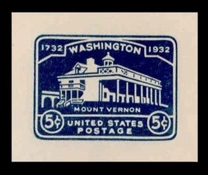 SCOTT #U528 VERY FINE MINT CUT SQUARE - Picture 1 of 2