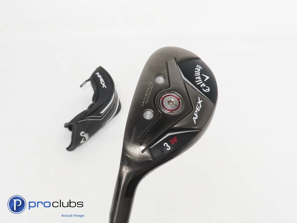 Left Handed Callaway 2019 Apex 20* 3 Hybrid w/HC - Catalyst 70g Stiff - 375699 - Image 1 of 4