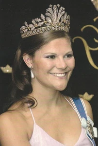 ***ORIGINAL POSTCARD-2004***PRINZESSIN VICTORIA-BERNADOTTE-ADEL-ROYAL-STOCKHOLM - Bild 1 von 2