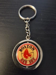 Boston Red Sox Verizon Yellow Pages Key Chain With Rotating Emblem - Picture 1 of 7