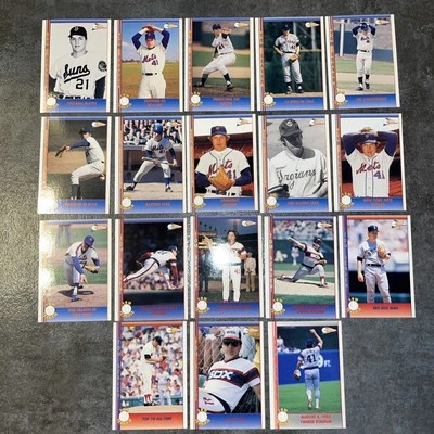 Lote de 18 tarjetas Pacific Cards Tom Seaver 1992 Salón de la Fama de los Mets de Nueva York Salón de la Fama Salón de la Fama Foto 1 de 4