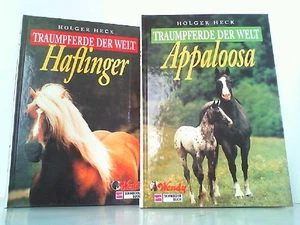 2 Bücher Traumpferde der Welt - 1. Haflinger. / 2. Appaloosa. Heck, Holger: - Bild 1 von 1