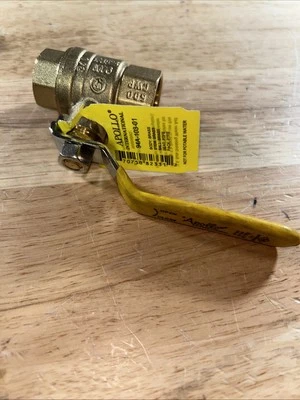 Válvula de bola Apollo Valves 94A10301, tubo de 1/2 pulgada, puerto completo, palanca de policía de 600 psi NUEVO Foto 1 de 4
