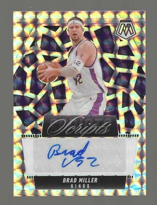Brad Miller 2024-2025 Panini Mosaic Scripts AUTO Prizm #MS-MLR Kings - Imagen 1 de 3