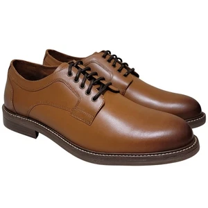 Derby Oxford con cordones Dockers para hombre Ludgate talla EE. UU. 10 M cuero marrón caramelo - Imagen 1 de 5