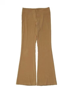 PIMKIE Womens Flare Casual Trousers IT 44 Medium W30 L34 Beige Polyester BK14 - Picture 1 of 3