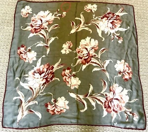 Ralph Lauren Silk Scarf 35x35 Brittany Design - Picture 1 of 8