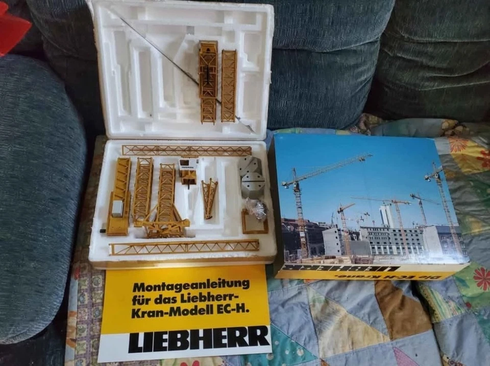 Conrad Liebherr EC-H Krane Diecast Model Crane In Box Never Used - Image 1 of 1