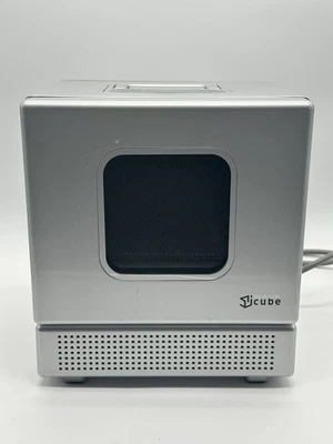 iWave iCube IW600WHT Portable Mini Microwave Oven 600W .3 CU FT 12x10.5" Dorm RV - Image 1 of 4