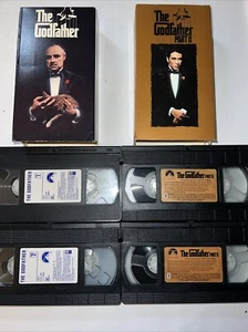Pre-Owned The Godfather: Parts 1 & 2 VHS - Picture 1 of 2