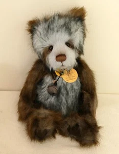 Oso de peluche Charlie Bears Huey retirado de la colección de peluches 2011 - Imagen 1 de 4